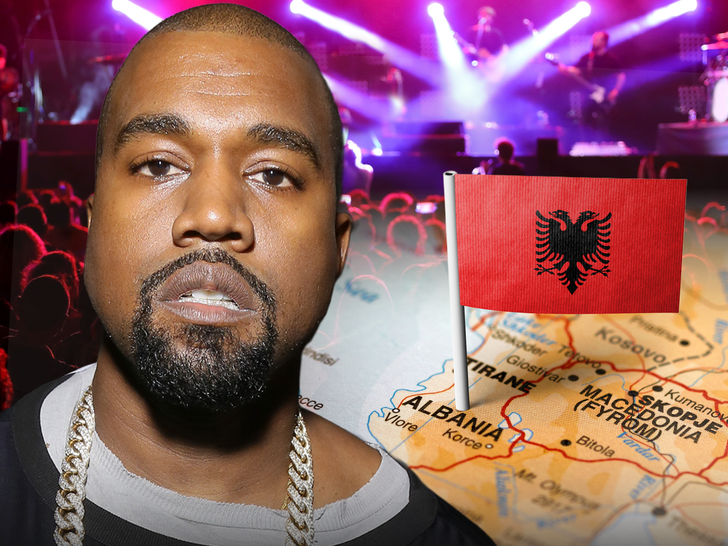 Kanye West Reportedly Building Temporary Concert Stadium in Albania