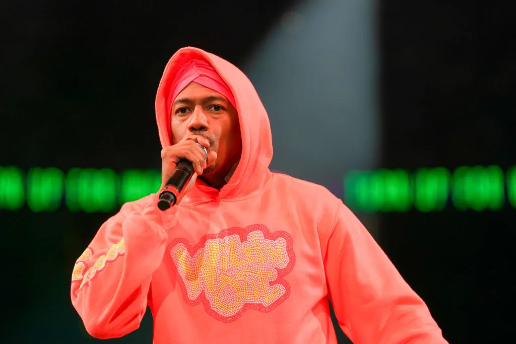 Nick Cannon appears onstage during the Wild N Out Live