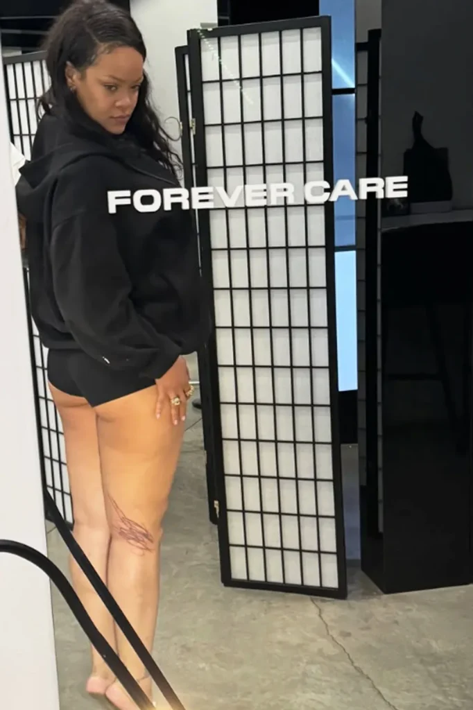 Rihanna Gets Tattoo in Honor of Her Kids
