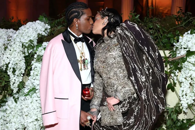 Rihanna and AAP Rocky Appear Moody After Long Met Gala