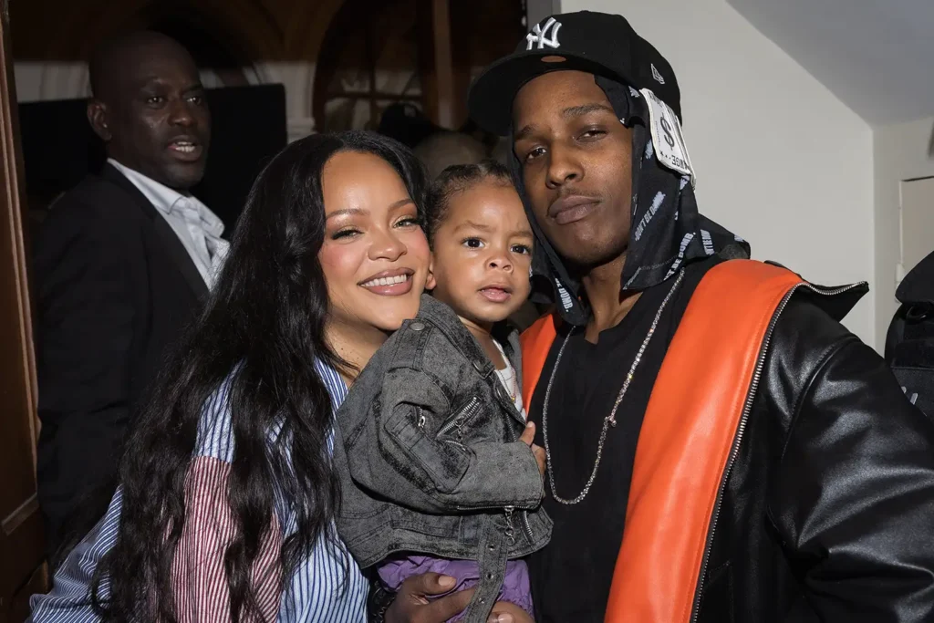A photo of Rihanna, RZA and A$AP Rocky