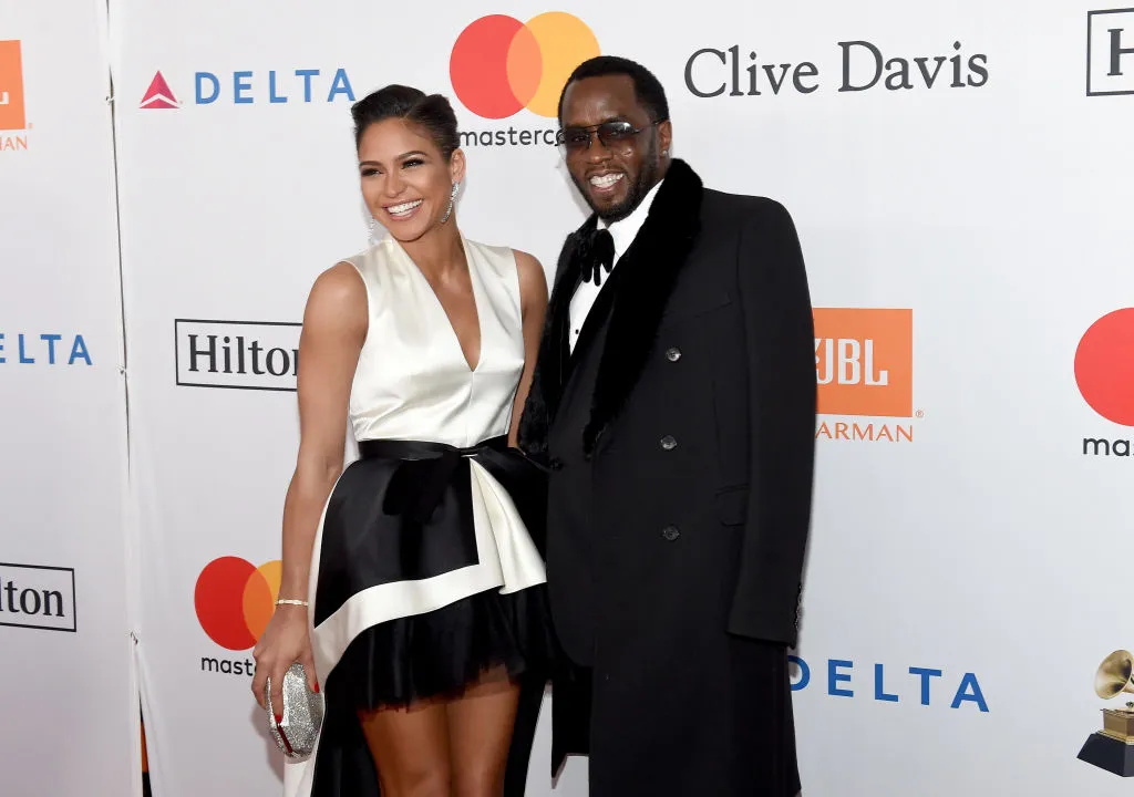 Actor Cassie Ventura L and recording artist producer Sean ‘Diddy Combs