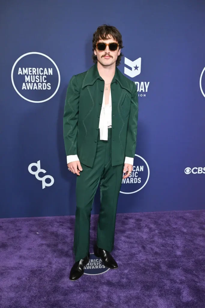 Benson Boone at the 2025 American Music Awards held at the Fontainebleau Las Vegas