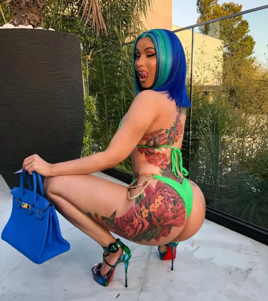 Cardi B Denies She Appears in Viral Fight Video Online 5 Cardi B Hot Shots To Kick Off Her 33rd Birthday 1 1