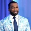 Curtis 50 Cent Jackson visits Fox Friends to discuss his new Fox Nation show 50 Ways to Catch a Killer at Fox News Channel Studios