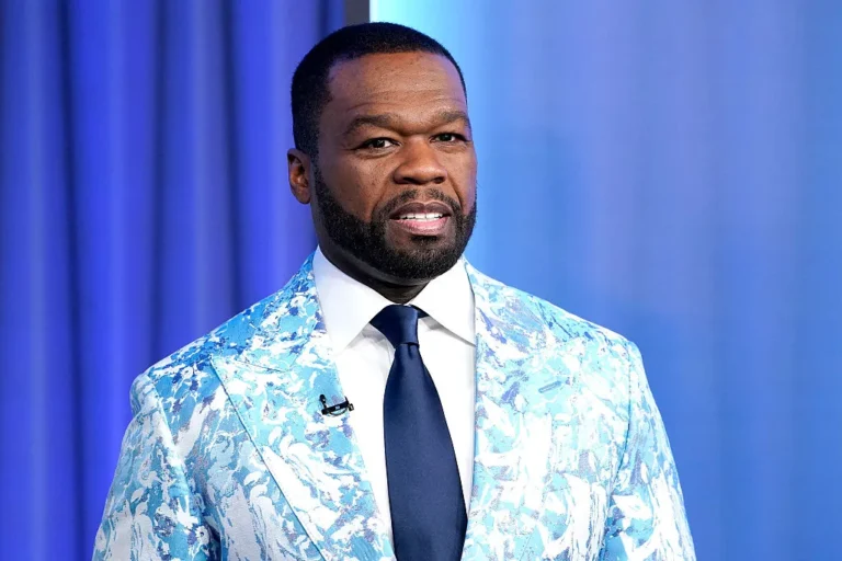 Curtis 50 Cent Jackson visits Fox Friends to discuss his new Fox Nation show 50 Ways to Catch a Killer at Fox News Channel Studios