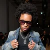 D4vd attends the Juun.J Menswear Spring Summer 2026 show as part of Paris Fashion Week on June 27 2025 in Paris France