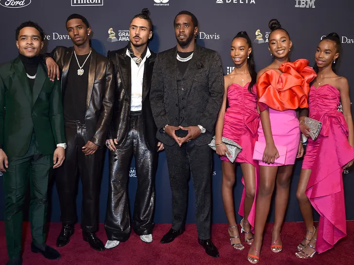 Diddy Hit With New Criminal Probe Over Sexual Battery Claims 3 Diddy Family Photos