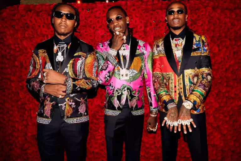 Offset, Takeoff and Quavo of Migos.