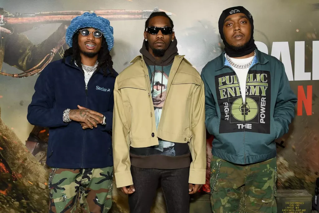 Quavo, Offset and Takeoff of Migos.