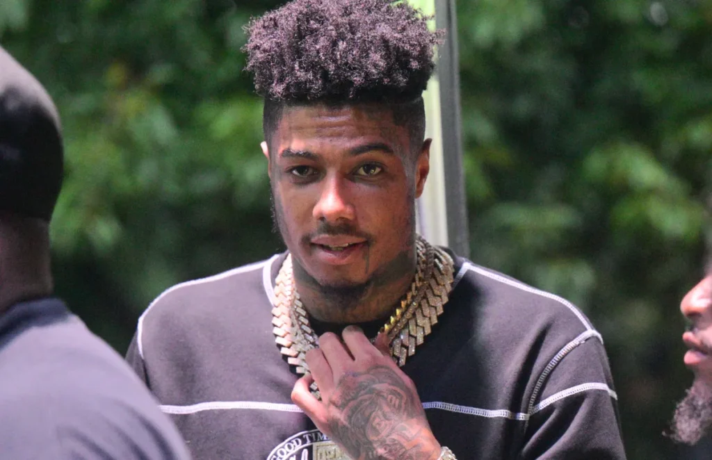 Blueface’s Music Royalties Seized Over $123K Court Debt 3 Rapper Blueface attends Atlanta Black Pride Weekend Pure Heat Community Festival at Piedmont Park on September 4, 2022 in Atlanta, Georgia.