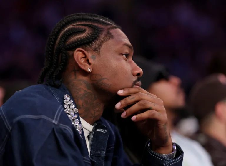 Stefon Diggs’ Accuser Responds After Cardi B Defends NFL Star Stefon Diggs attends the game between the New York Knicks and the Boston Celtics
