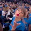 Taylor Swift Attends Knicks Game 4 at MSG Ahead of Wedding