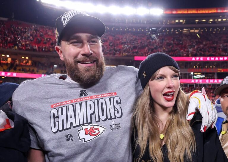 Taylor Swift and Travis Kelce