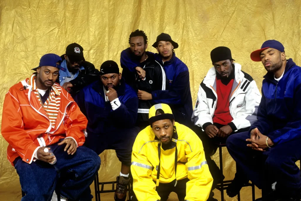 Wu-Tang Clan Sparks Knicks’ Historic NBA Finals Comeback After MSG Performance 4 Wu Tang Clan pose for a portrait in April of 1997 in New York City