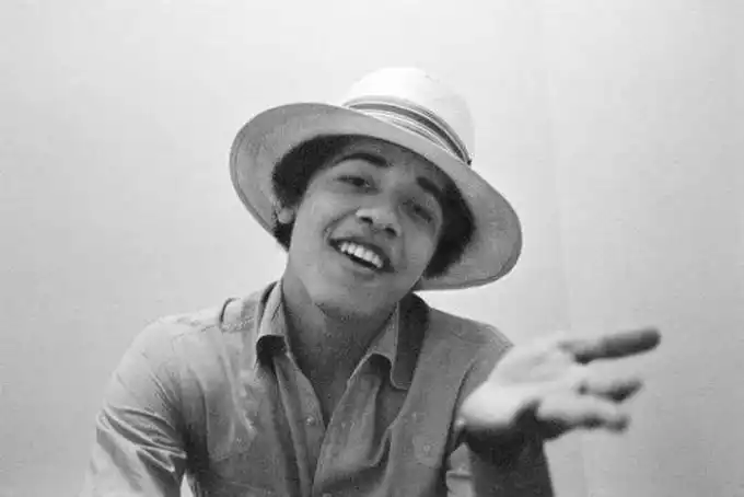 Young Barack Obama
