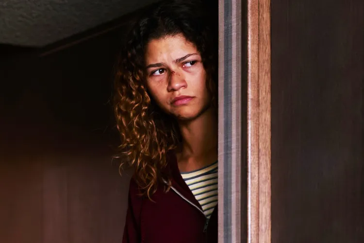 Zendaya in the Season 3 finale of 'Euphoria'.