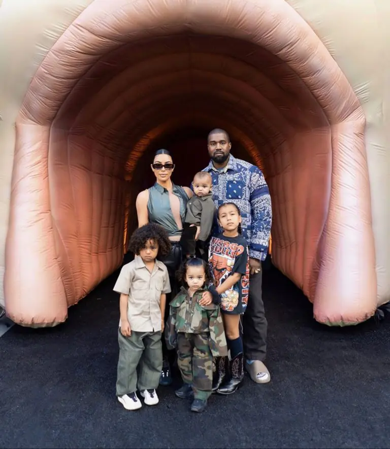 kim kardashian kanye west north