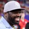 50 Cent attends the Kinder’s Texas Bowl between the between the Houston Cougars and the Louisiana State Tigers at NRG Stadium on December 27, 2025 in Houston, Texas.