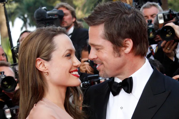 Angelina Jolie Opposes Brad Pitt’s Tax Records Request Angelina Jolie and Brad Pitt during the 62nd International Cannes Film Festival on May 20, 2009 in Cannes, France.