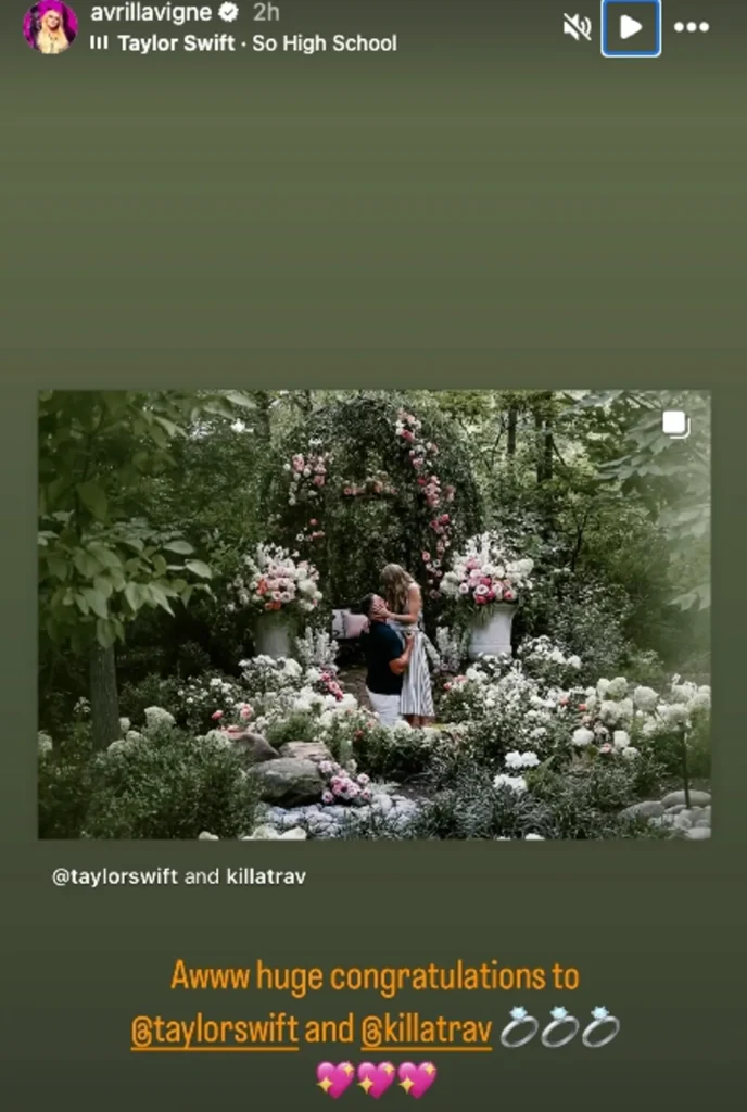 Taylor Swift & Travis Kelce Officially Married in Nyc 28 Avril Lavigne