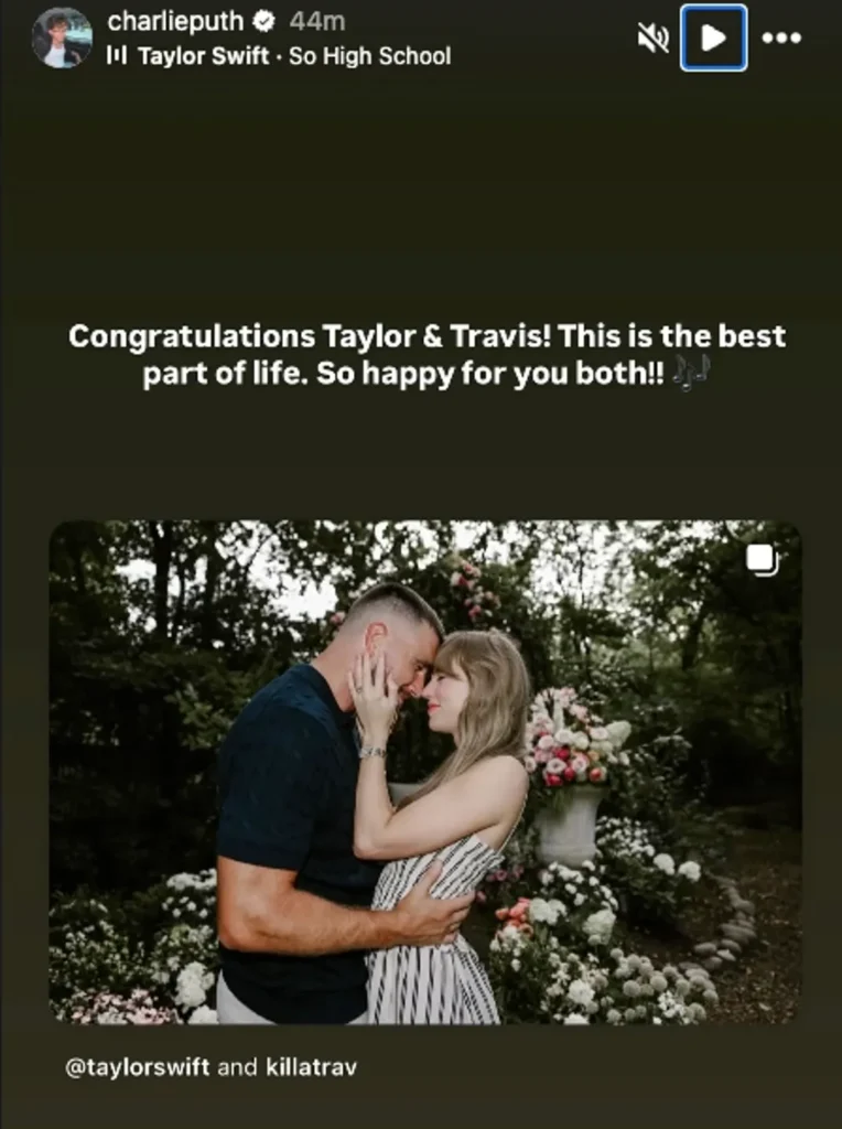 Taylor Swift & Travis Kelce Officially Married in Nyc 27 Charlie Puth