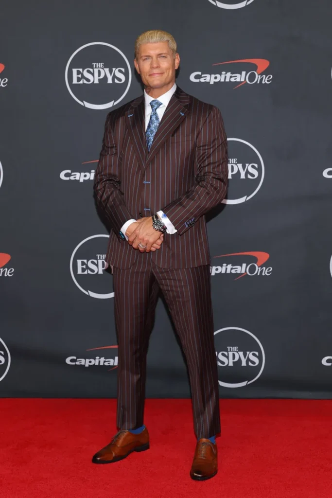 Cody Rhodes Says WWE Promos Have Become Rap Battles 5 Cody Rhodes at the 2026 ESPYs red carpet in New York City.
