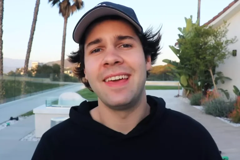 David Dobrik smiles in a YouTube video in April 2020.