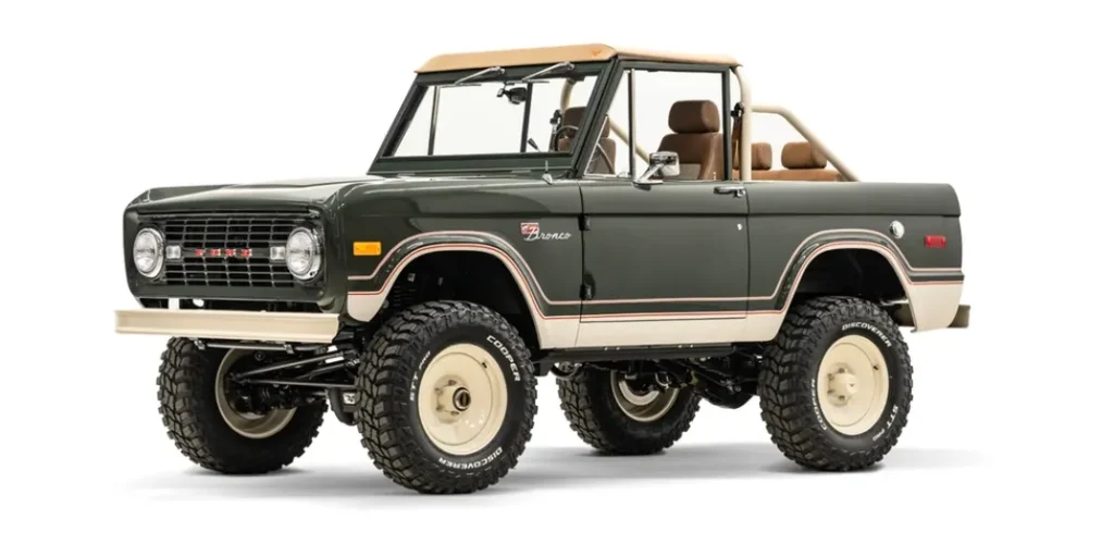 Kim Kardashian Buys $285K Restored 1973 Ford Bronco 8 Ford Bronco