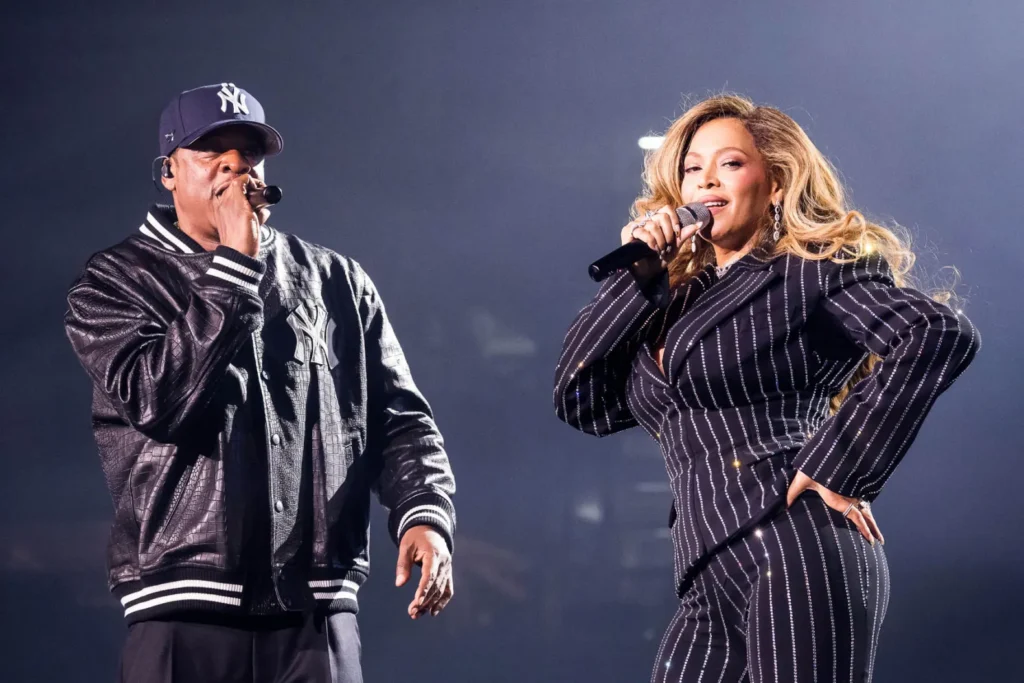 Beyoncé and Jay-Z Celebrate Ace of Spades Anniversary in Vegas 5 Jay Z and Beyoncé
