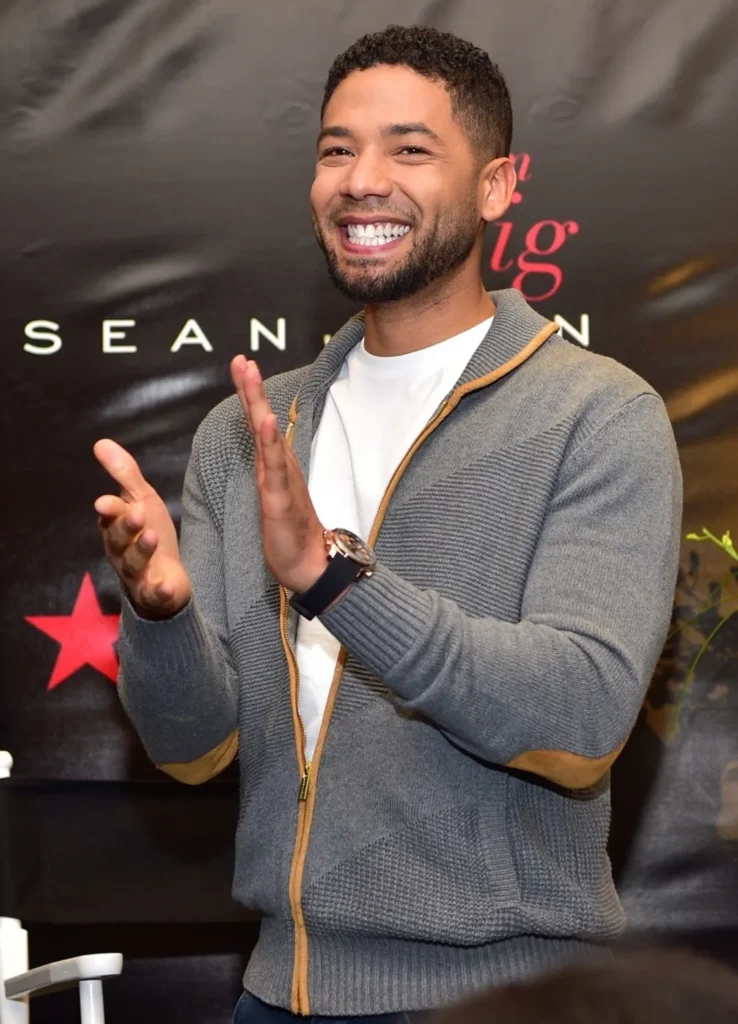 Jussie Smollett smile
