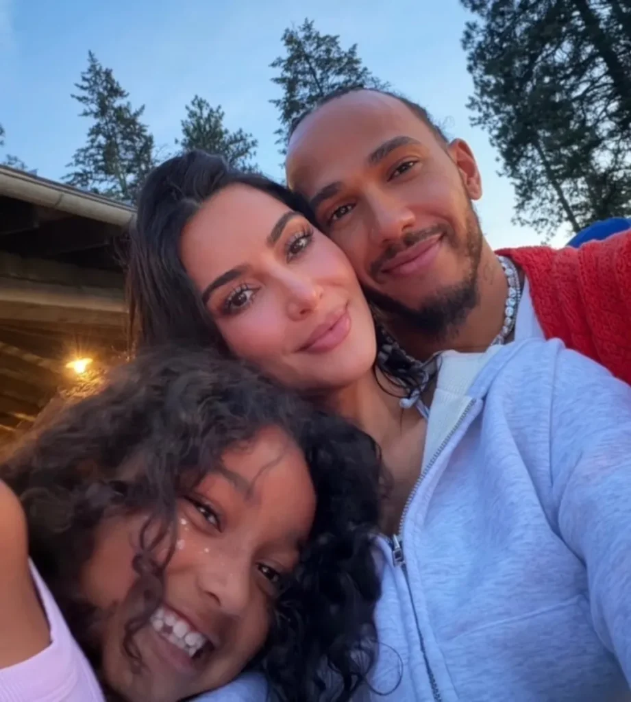 Kim Kardashian and Lewis Hamilton Take Romance to Family Level 6 Kim Kardashian And Lewis Hamilton