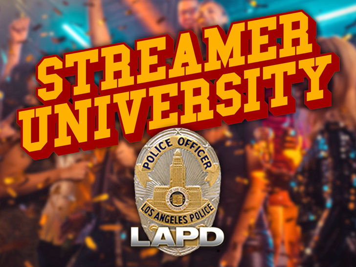 Kai Cenat's Streamer University Party Ends After LAPD Visit 5 LAPD Shuts Down Kai Cenat Streamer University Graduation Party