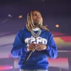 Lil Durk performs onstage at Coca Cola Roxy on April 20, 2022 in Atlanta, Georgia.
