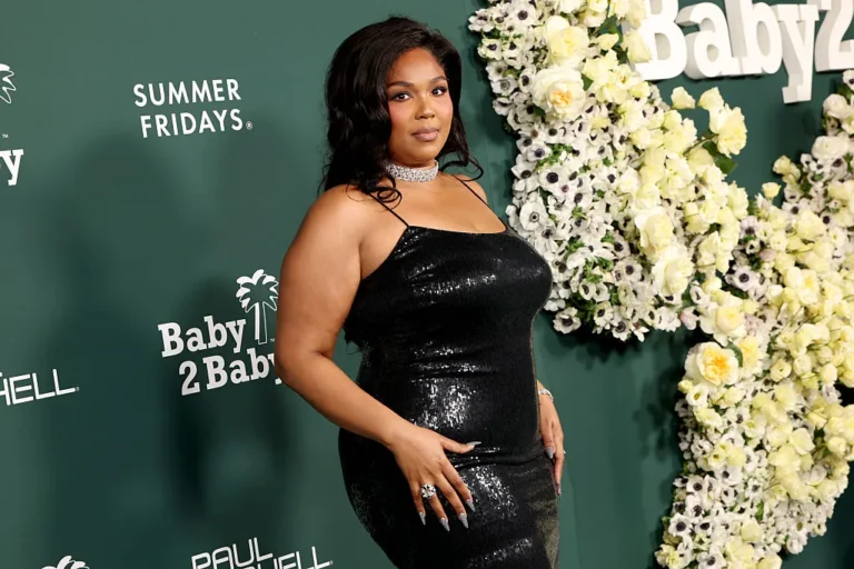 Lizzo attends the 2025 Baby2Baby Gala presented by Paul Mitchell at Pacific Design Center on November 08, 2025 in West Hollywood, California