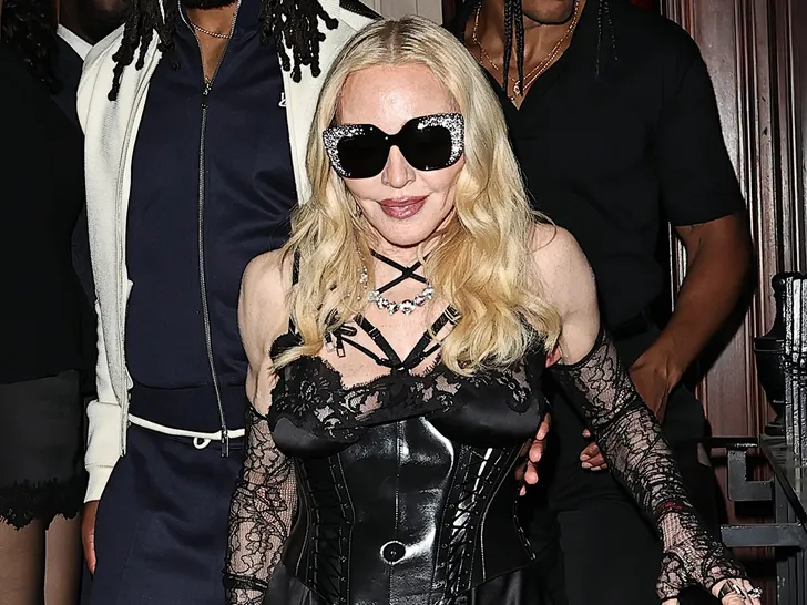 Madonna Celebrates ‘Confessions II’ Release With Family by Her Side MADONNA LEAVES PARTY
