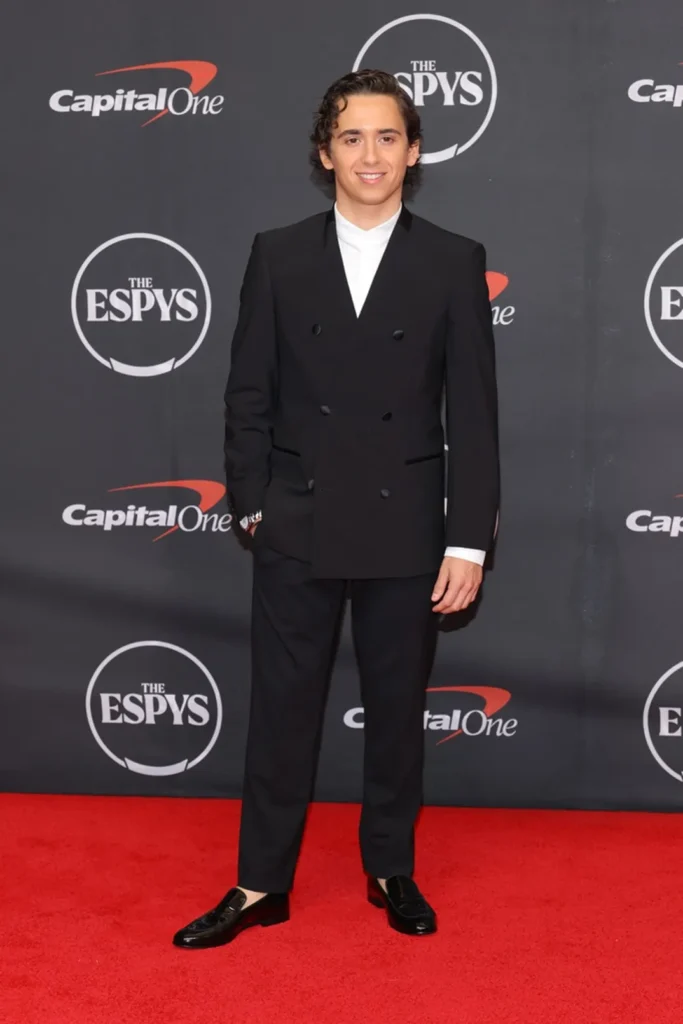 Marcello Hernández at the 2026 ESPYs red carpet in New York City.