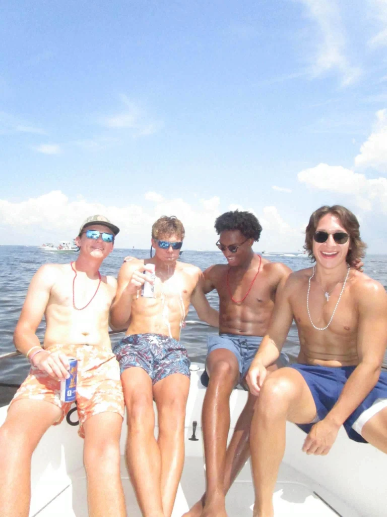 Nolan Xavier Wells boat cruise