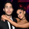 Ricky Alvarez and Ariana Grande in Los Angeles in February 2016.