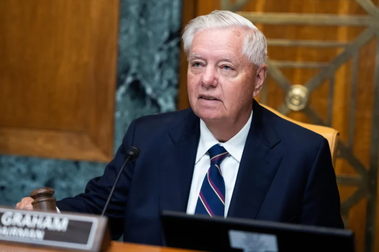Sen. Lindsey Graham, R S.C., conducts a Senate Budget Committee confirmation hearing on Tuesday, June 16, 2026.
