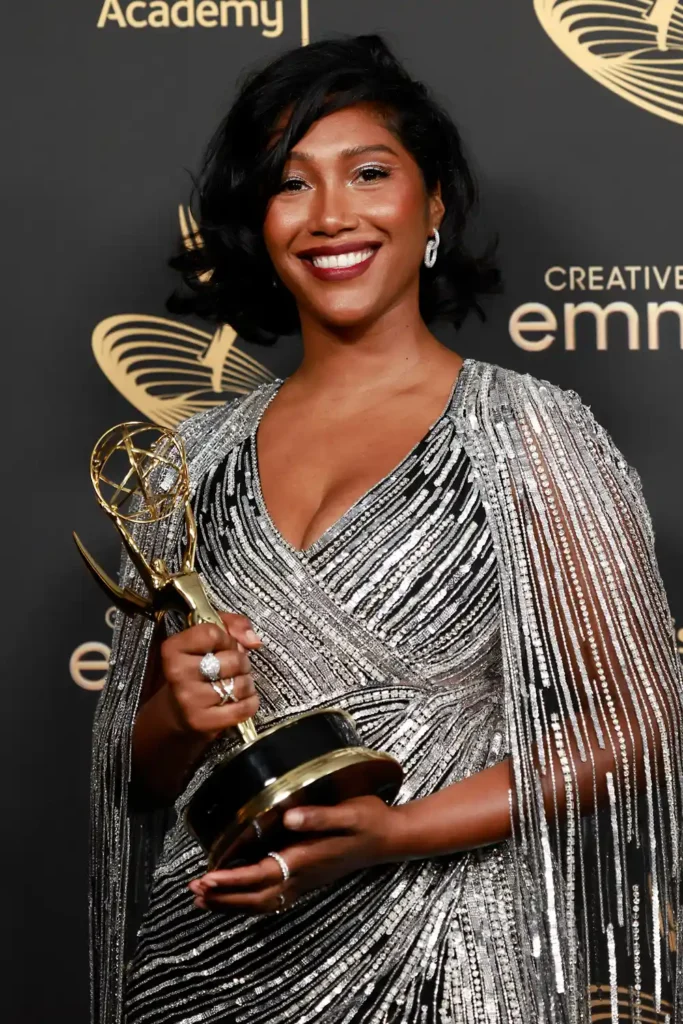 Chadwick Boseman’s Brothers Seek Widow’s Estate Removal 7 Simone Ledward Boseman accepts the Outstanding Character Voice Over Performance award on behalf of the late Chadwick Boseman on September 3, 2022 in Los Angeles, California.