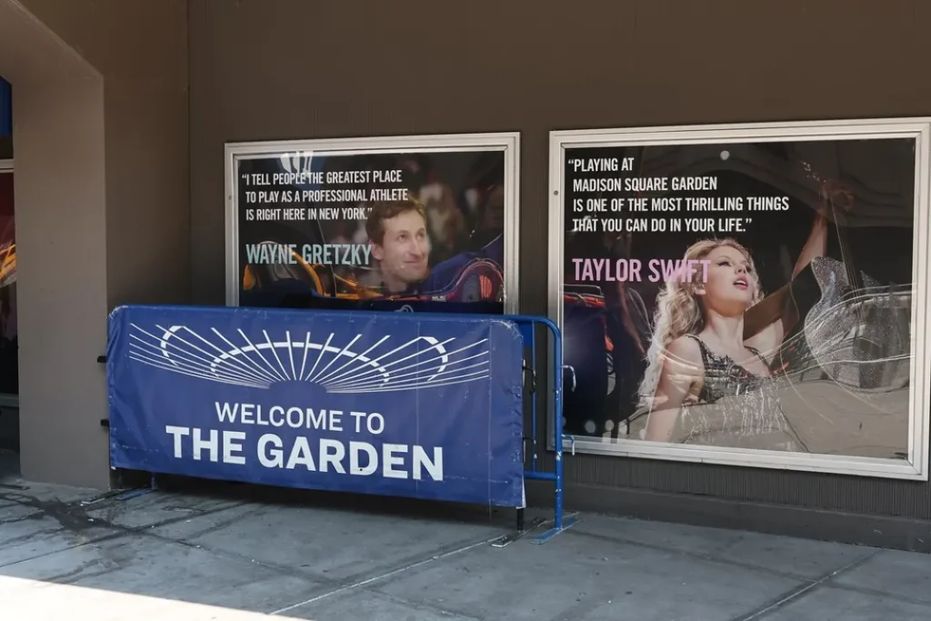 Taylor Swift and Travis Kelce MSG Wedding Prep