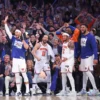 The Knicks starting lineup have all been invited to MSG for Swift and Kelce’s wedding.