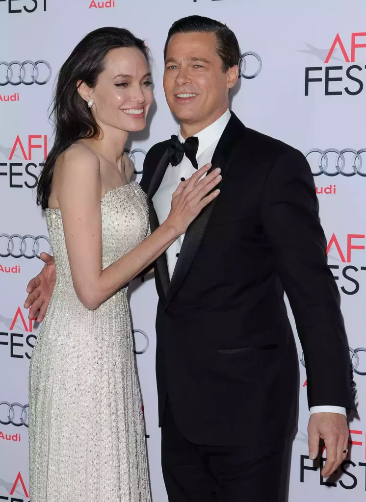 Angelina Jolie Opposes Brad Pitt's Tax Records Request 7 angelina jolie brad pitt 8