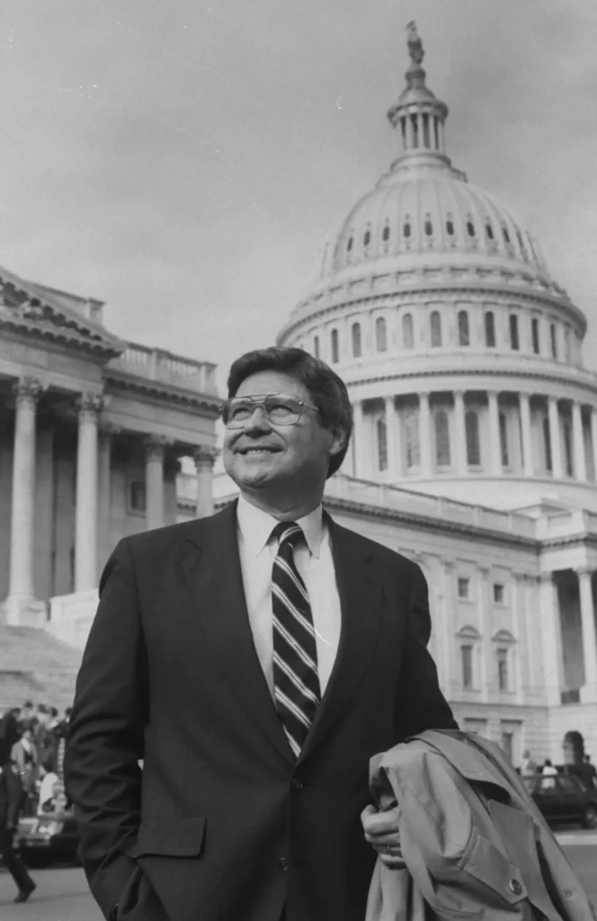 Ben Jones at the Capitol building in 1989.