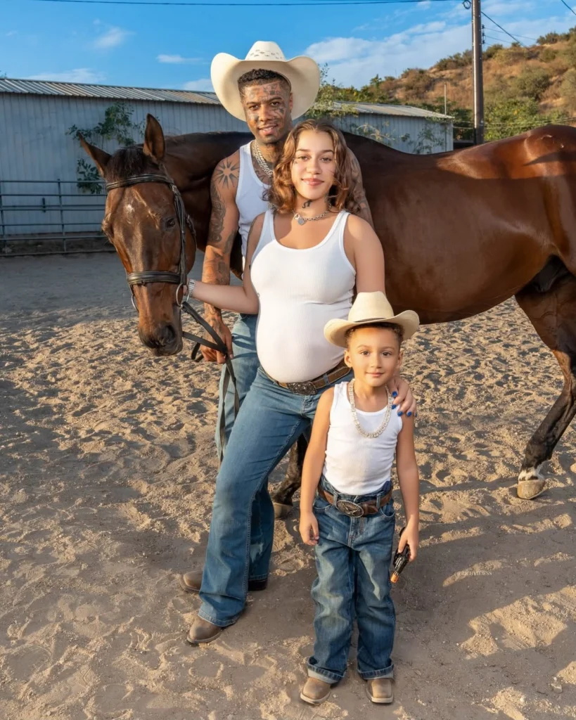 Blueface Dumps Nevaeh Weeks After She Gave Birth to His Baby 5 Blueface is expecting a baby with his girlfriend, Nevaeh Akira