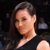 Daphne Joy attends a basketball game between the Los Angeles Lakers and the Sacramento Kings