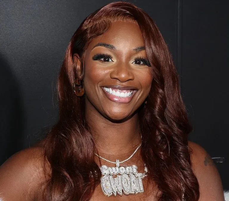 Professonal boxer singer Claressa Shields attends Wynn Records Presents Claressa Shields Signing Celebration at Level South Olive on November 15, 2025 in Los Angeles, California.