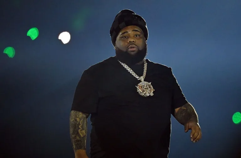 Rapper Rod Wave performs onstage during night 2 of his Redemption Experience tour at State Farm Arena on December 29, 2025 in Atlanta, Georgia.