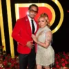 Rapper T.I. and Tameka Tiny Harris attend Black Tie Affair For Quality Control’s CEO Pierre Pee Thomas on June 02, 2021 at Fox Theater in Atlanta, Georgia.